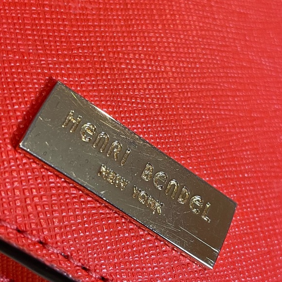 Henri Bendel Red Wallet and Case - Picture 9 of 9